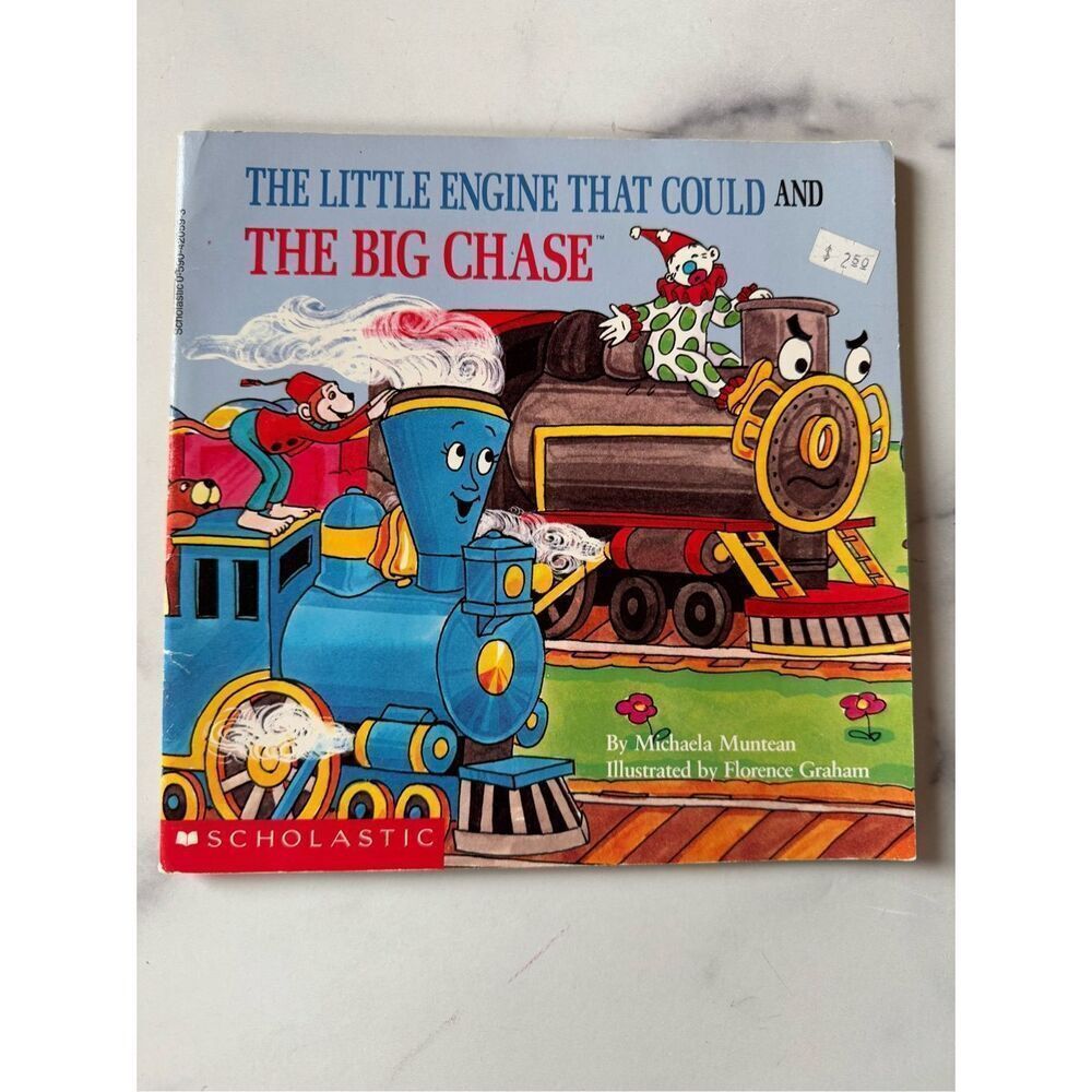 The little engine that could the big chase vintage 1988 train children’s fiction